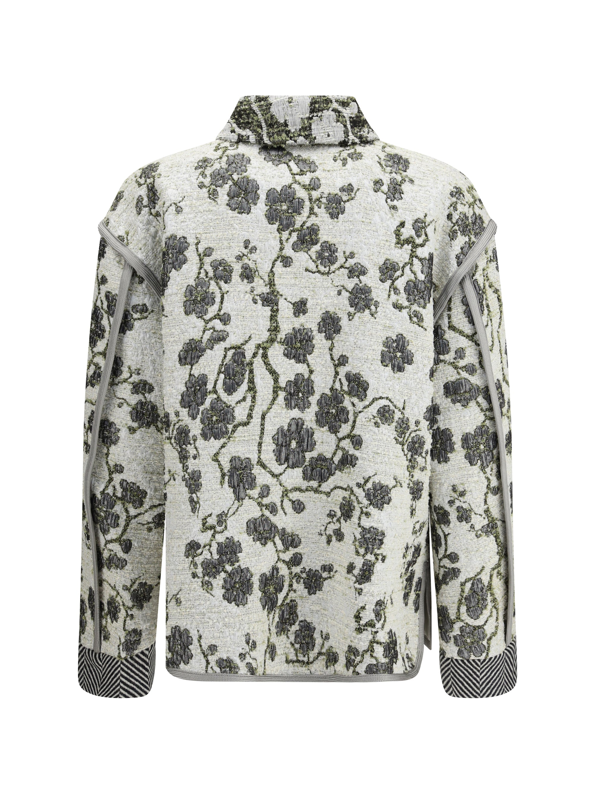 FORTE_FORTE II la lune en fleur jacquard jacket