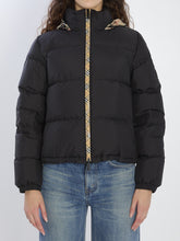 BURBERRY S puffer jacket with concealed hood