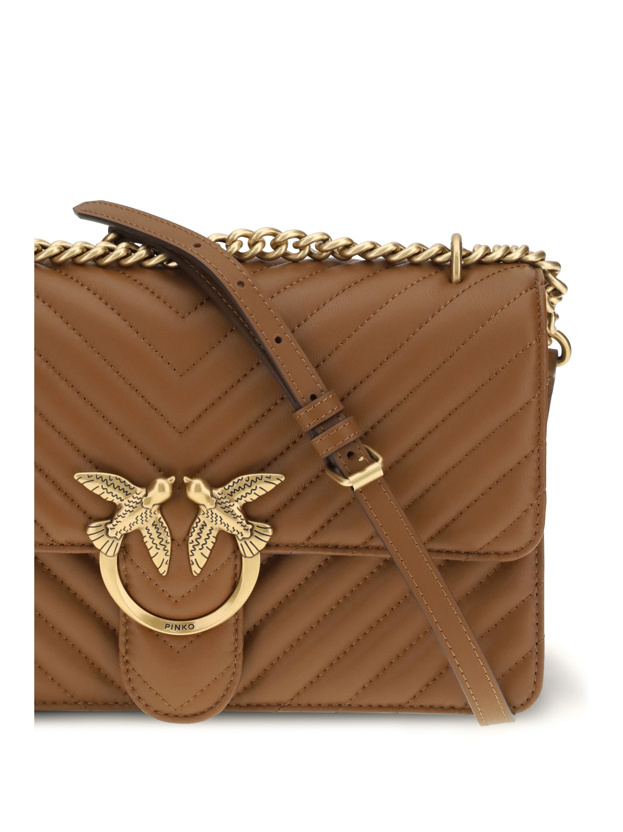 PINKO OS love one classic shoulder bag