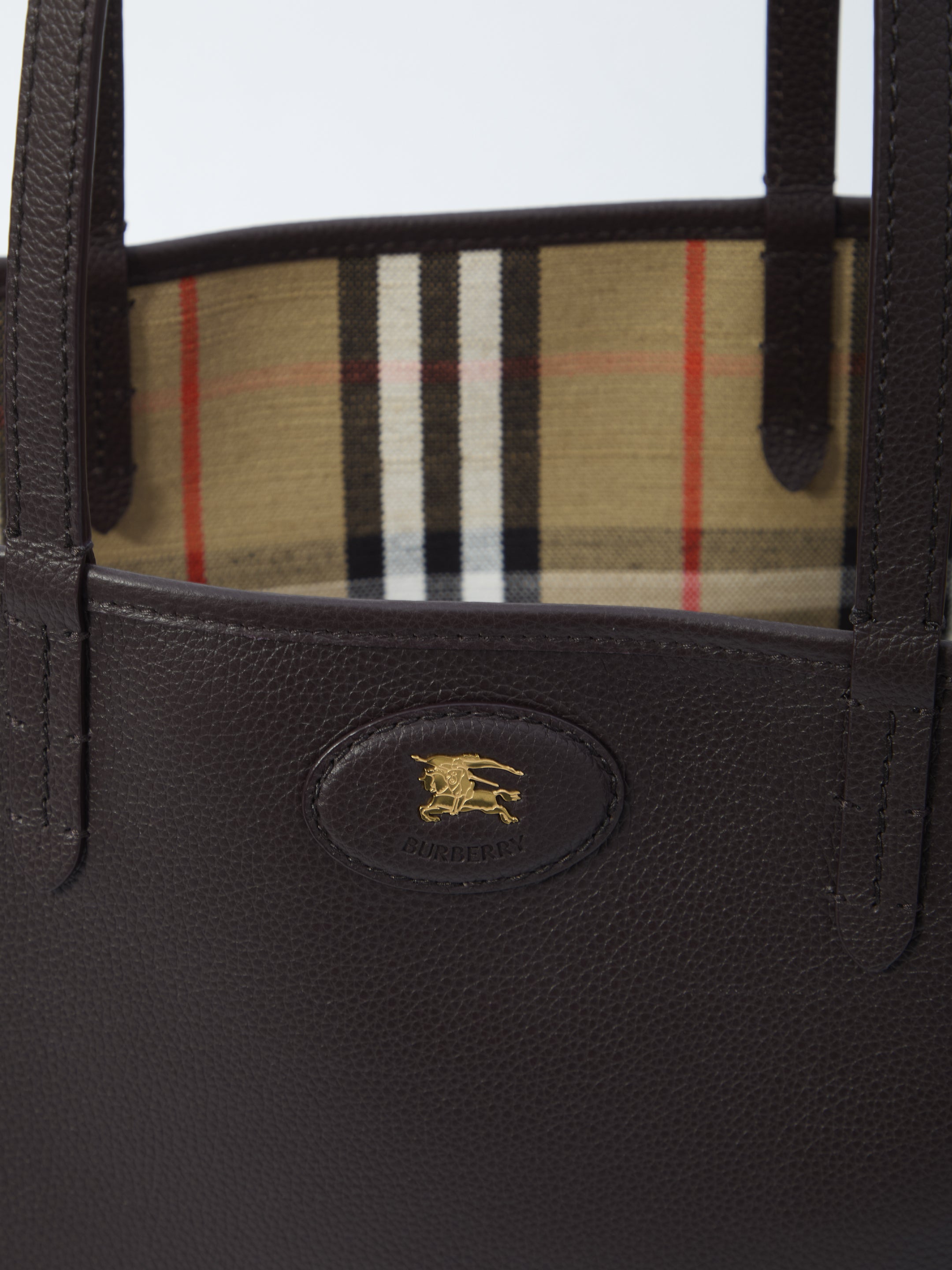 BURBERRY OS reversible bloomsbury tote bag medium