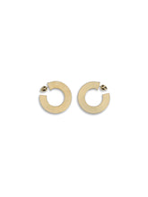 ALAIA OS blade hoop earrings