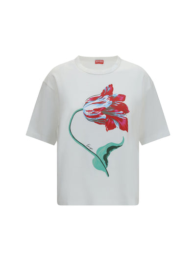 kenzo tulip cotton t-shirt