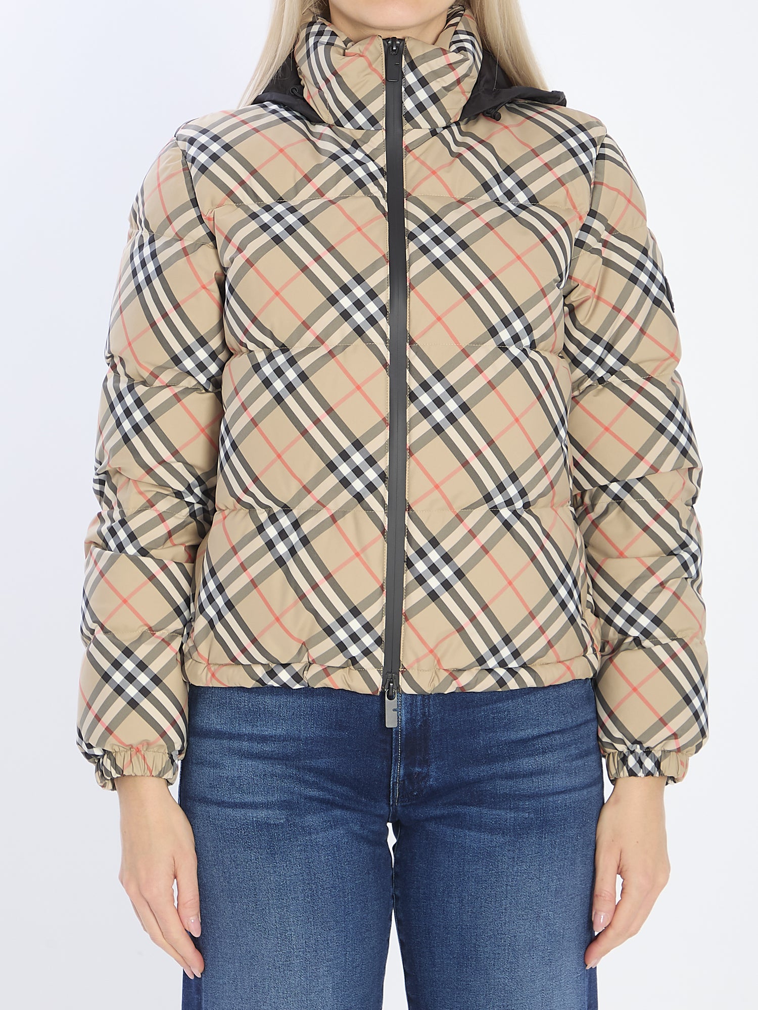 BURBERRY M ambleside check puffer jacket