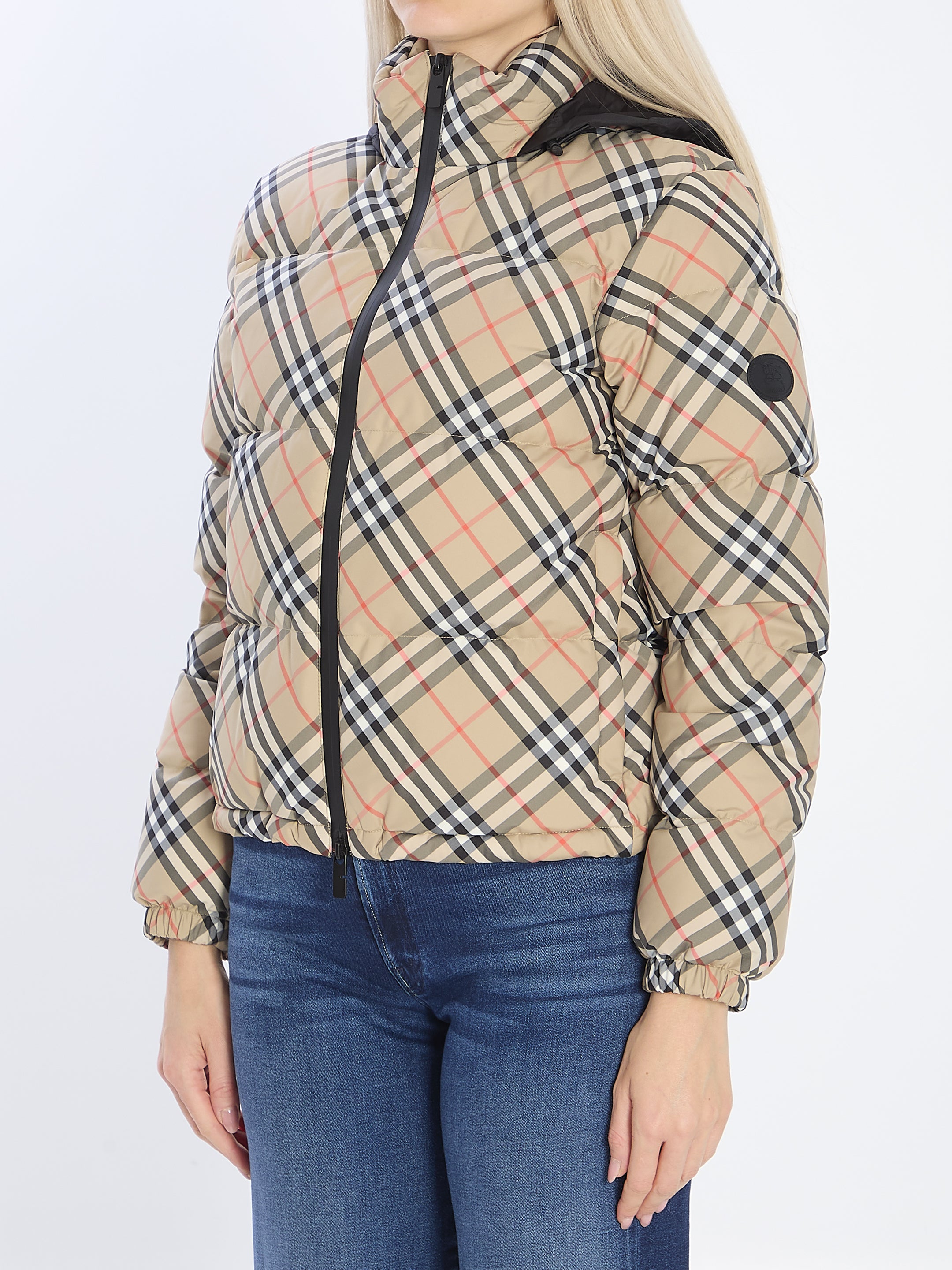 BURBERRY M ambleside check puffer jacket