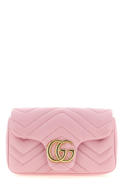 the gucci gg marmont mini shoulder bag stands out for its compact silhouette