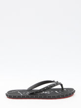 CHRISTIAN LOUBOUTIN 35 super loubi flip flops