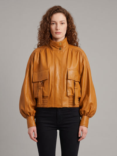 valiant leather biker jacket