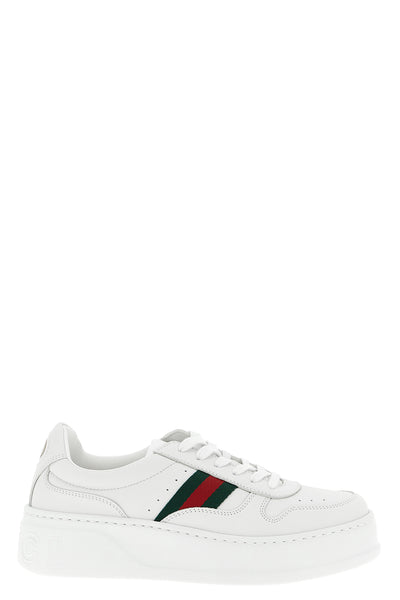 leather sneakers