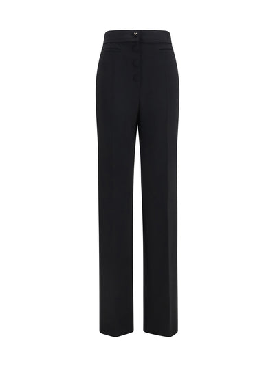 wool flare pants