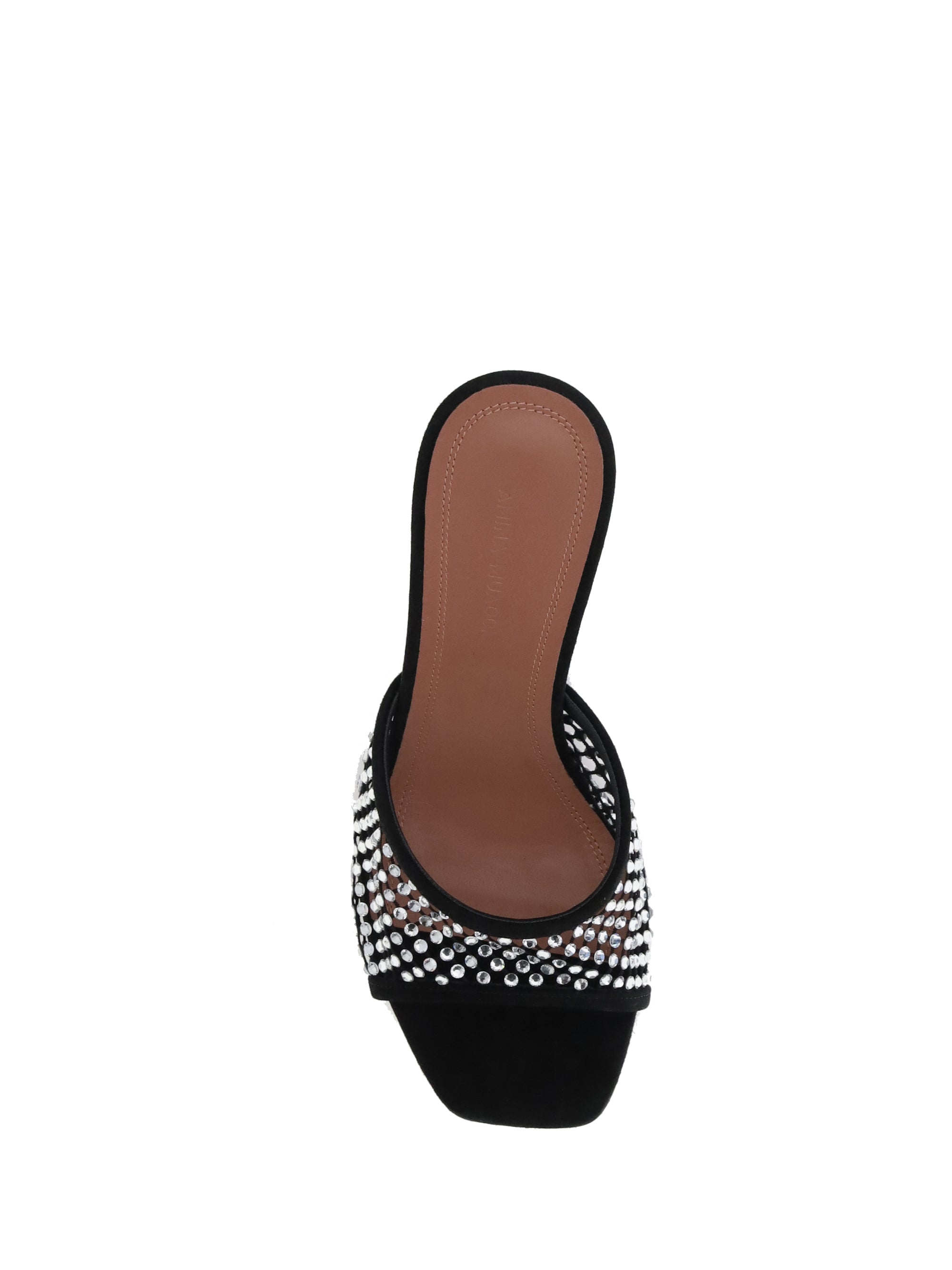 AMINA MUADDI 39 lupita crystal sandals