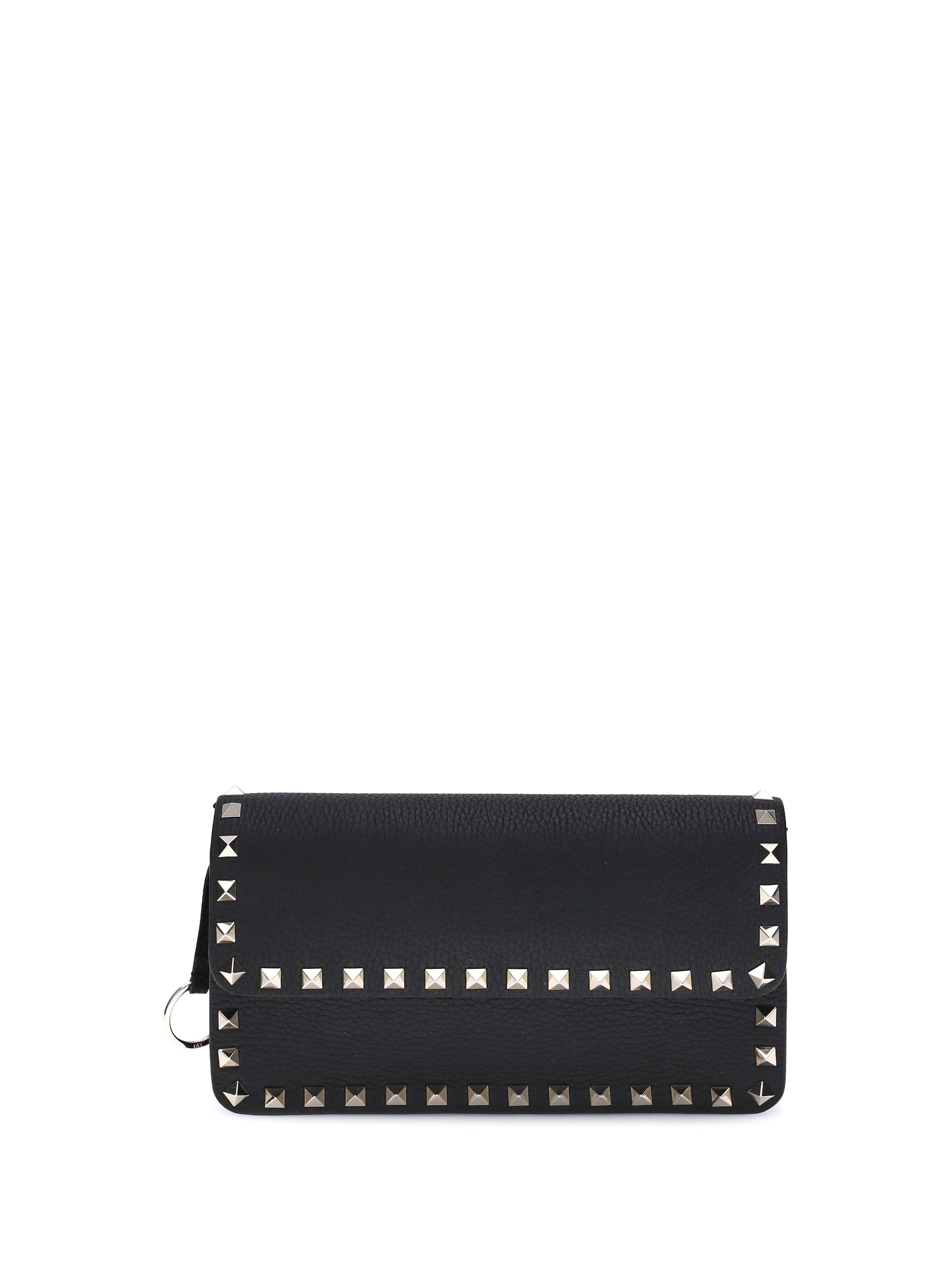 VALENTINO GARAVANI OS rockstud pochette with chain