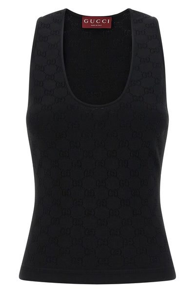 tank top in fine elastic viscose