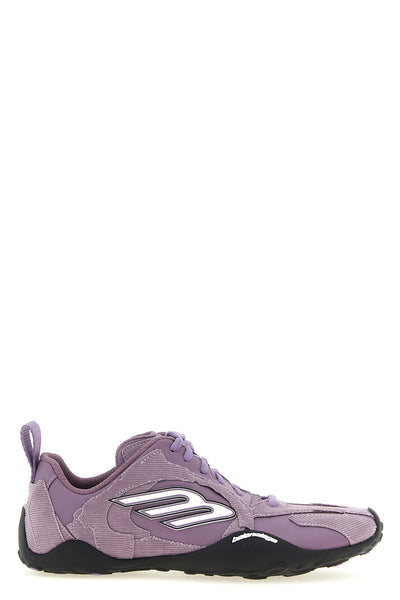 monday ultra sneakers in used-effect cotton and polyester blend