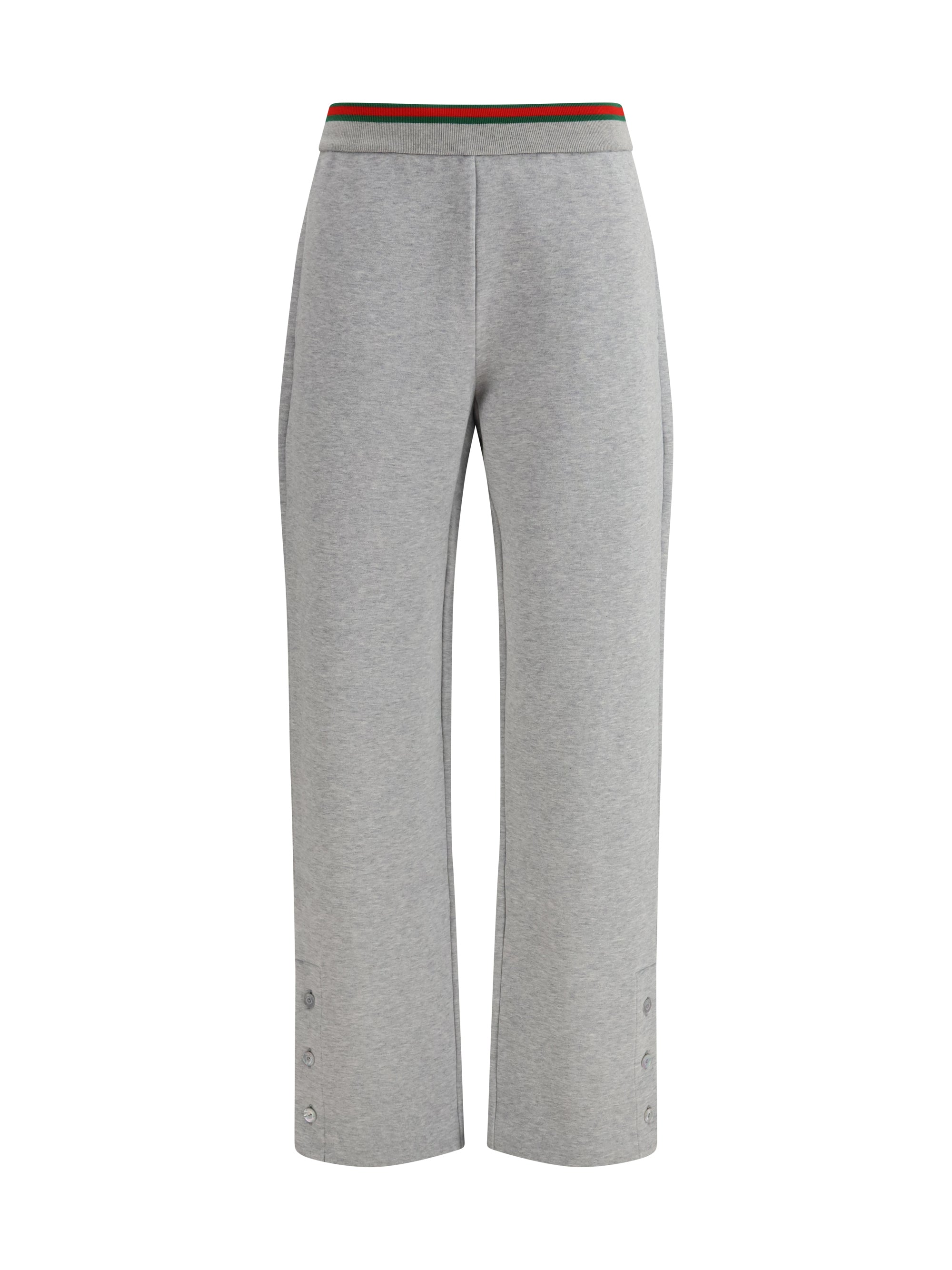 GUCCI S cotton jersey leisure trousers
