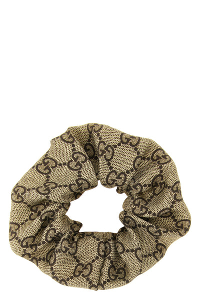 gucci gg silk hair elastic elevates everyday styling through an italian manufact