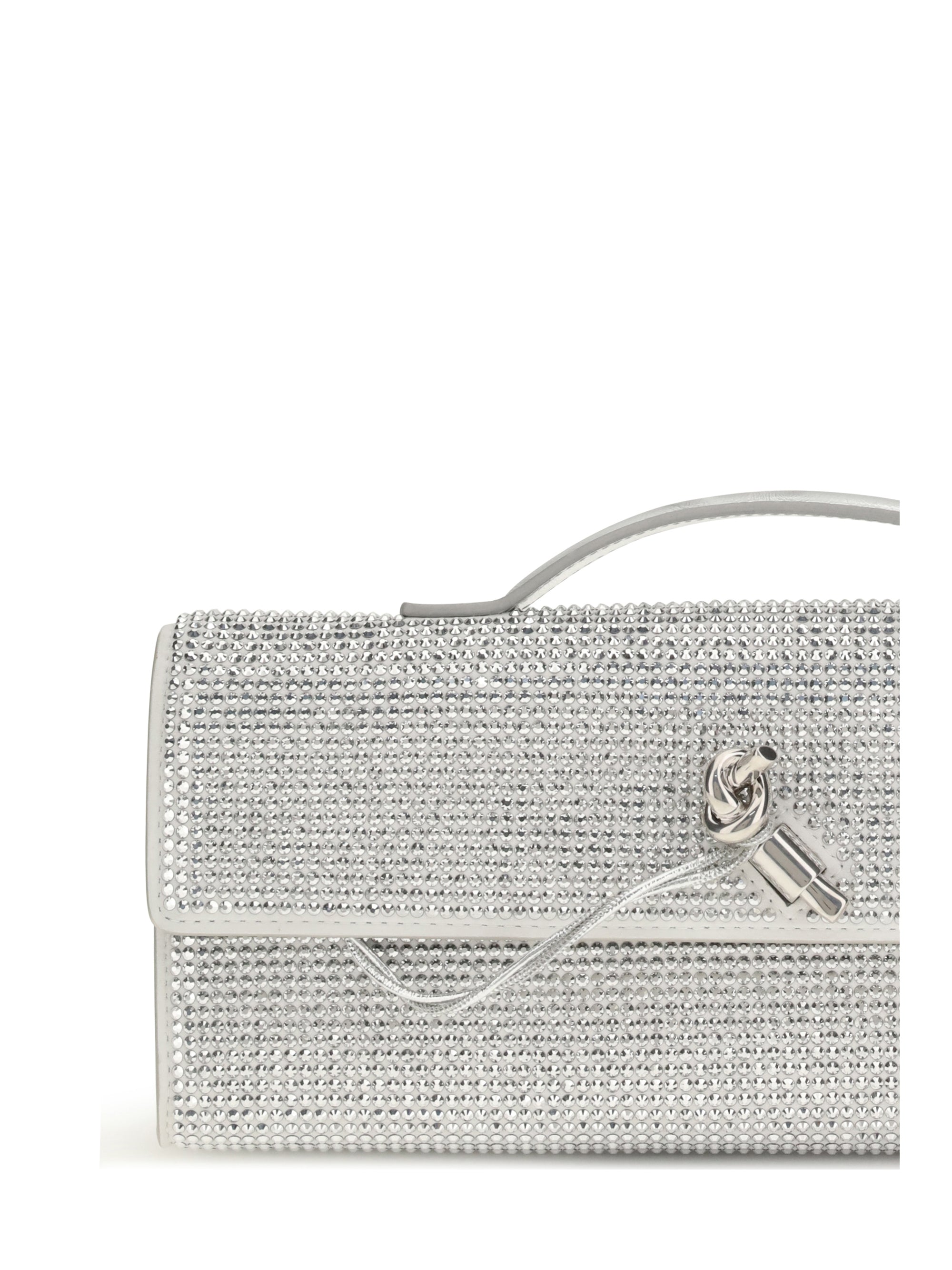 BOTTEGA VENETA OS andiamo clutch with rhinestones