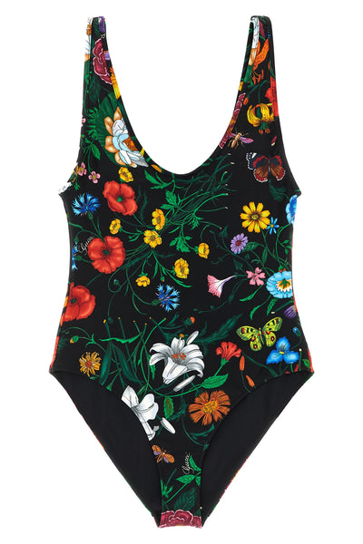 all-over sparkling jersey one-piece swimsuit
