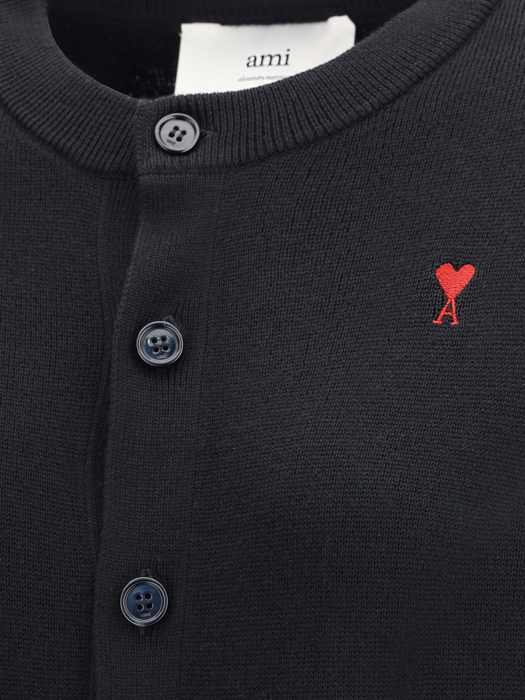 AMI PARIS M ami de coeur merino wool cardigan