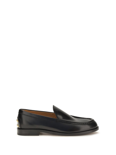 gommino leather loafers