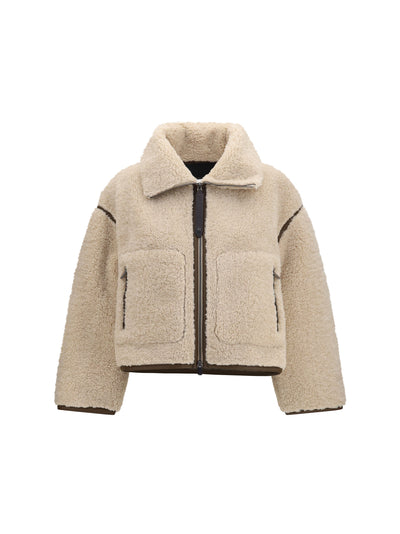 eco shearling jacket