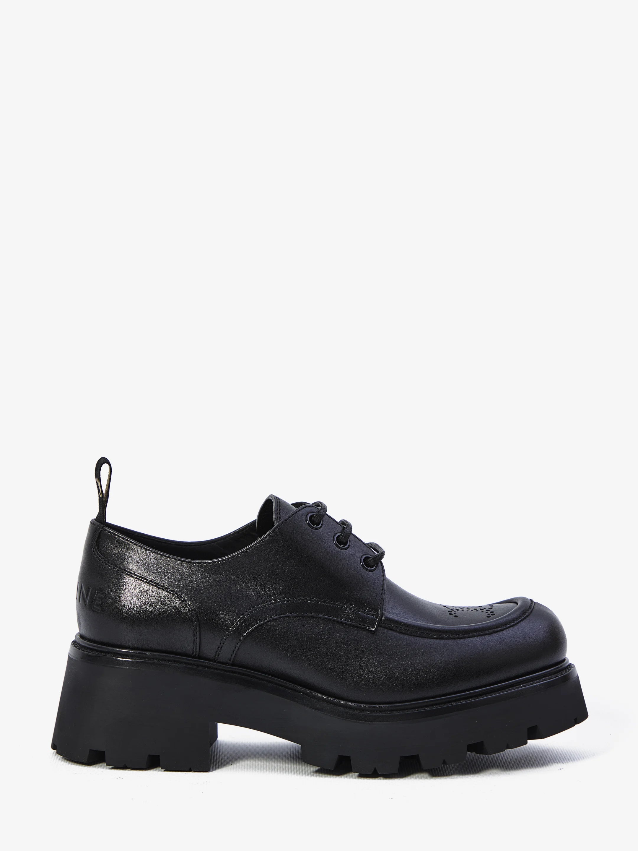 CELINE 39 triomphe rangers derby shoes