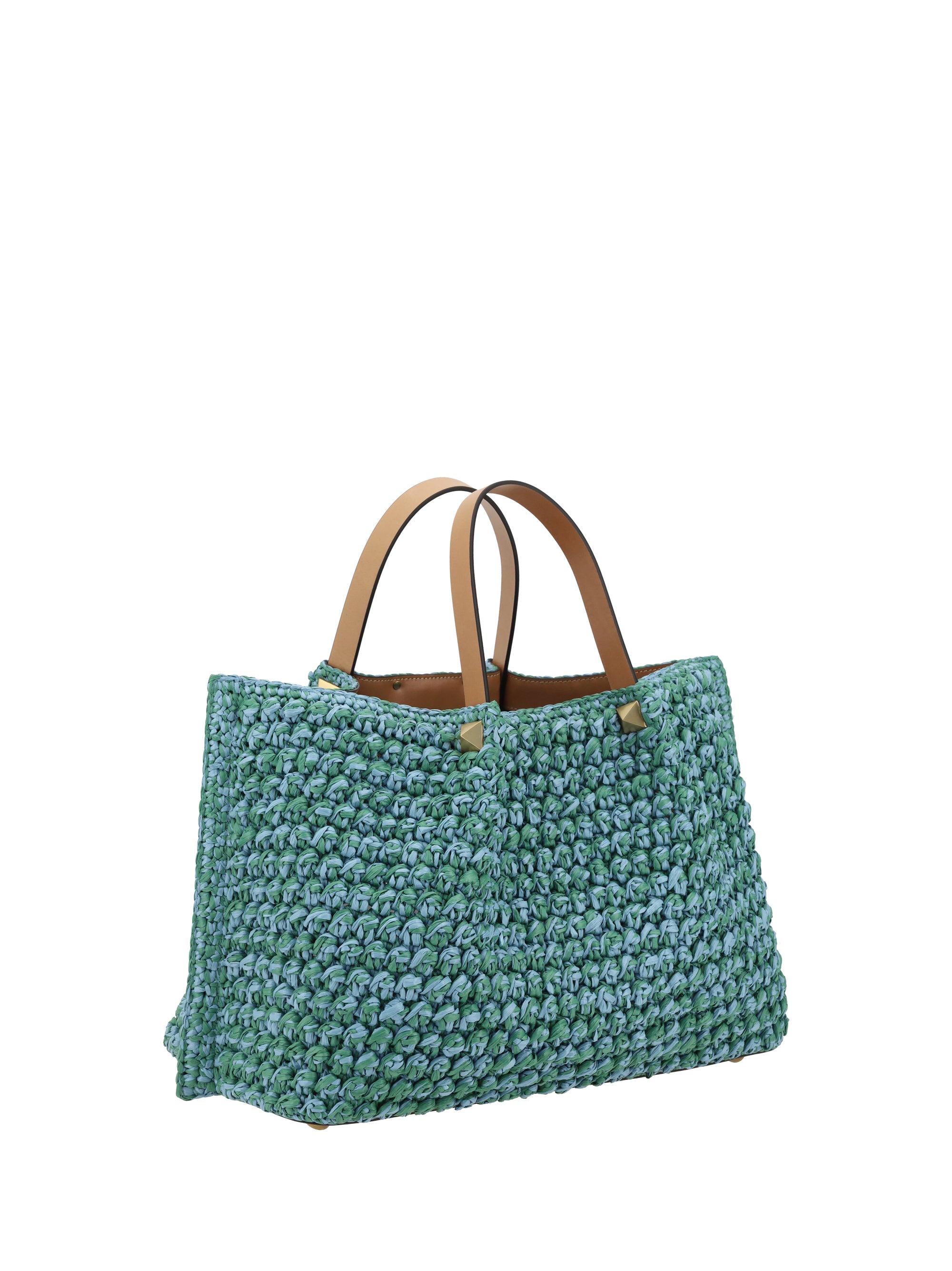 raffia tote bag