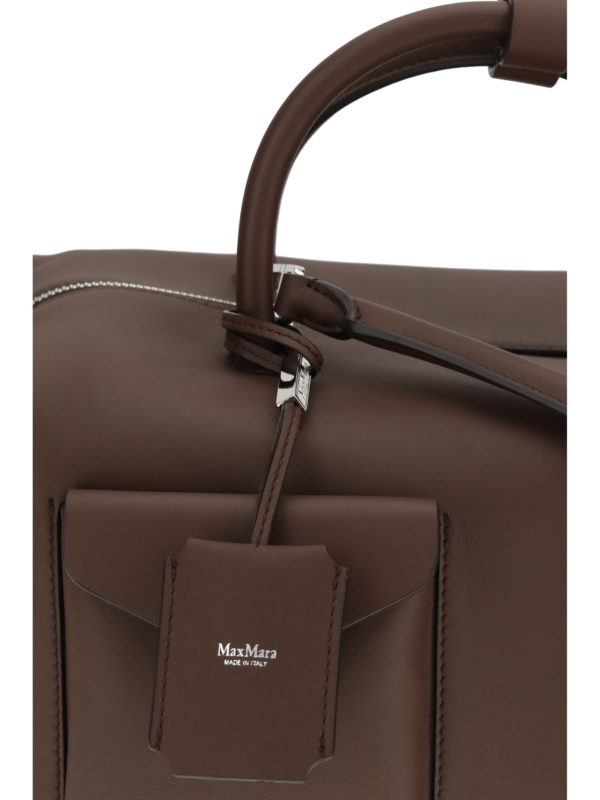 MAX MARA OS holdall cargo leather handbag