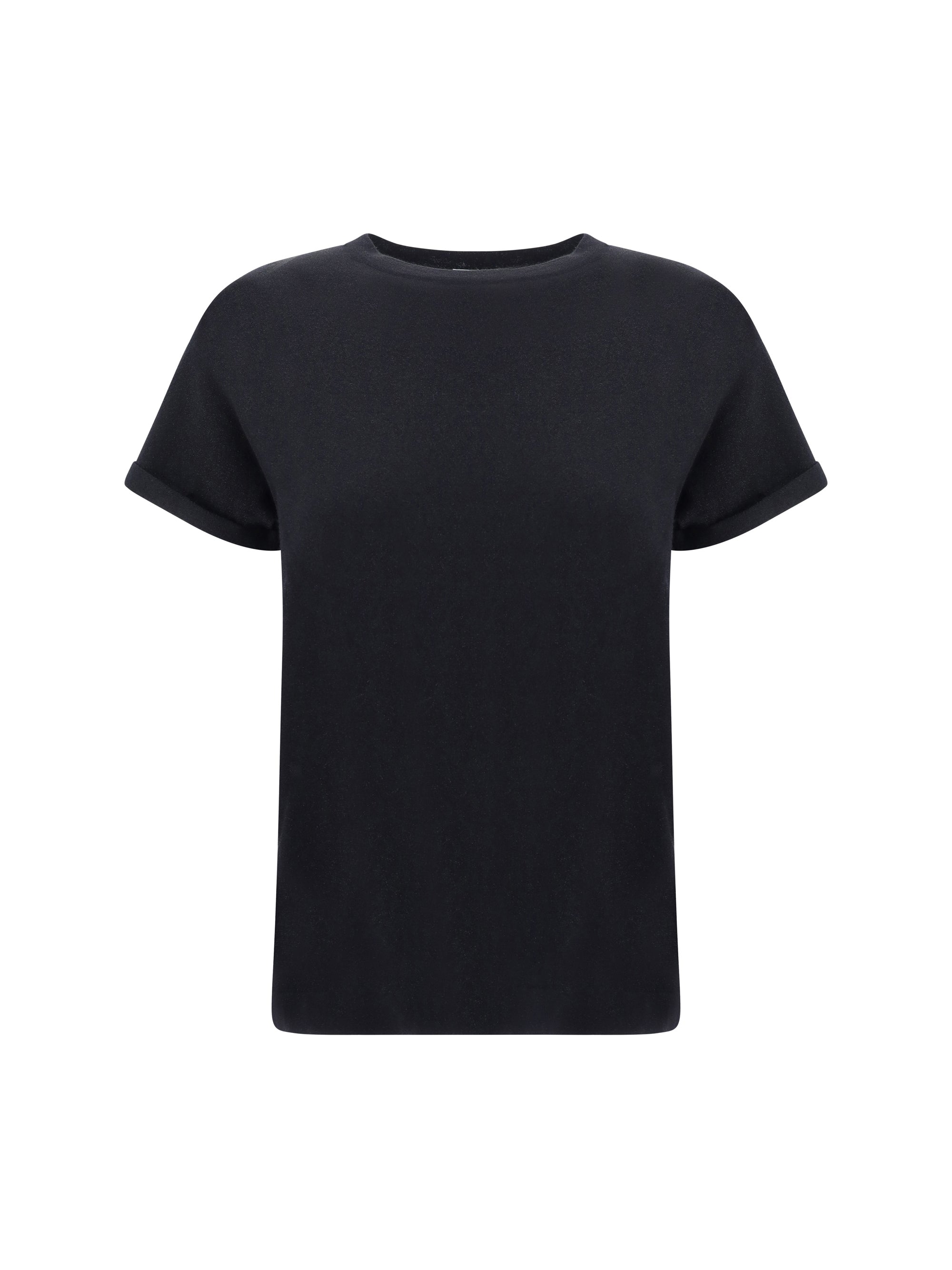BRUNELLO CUCINELLI L cashmere glitter t-shirt