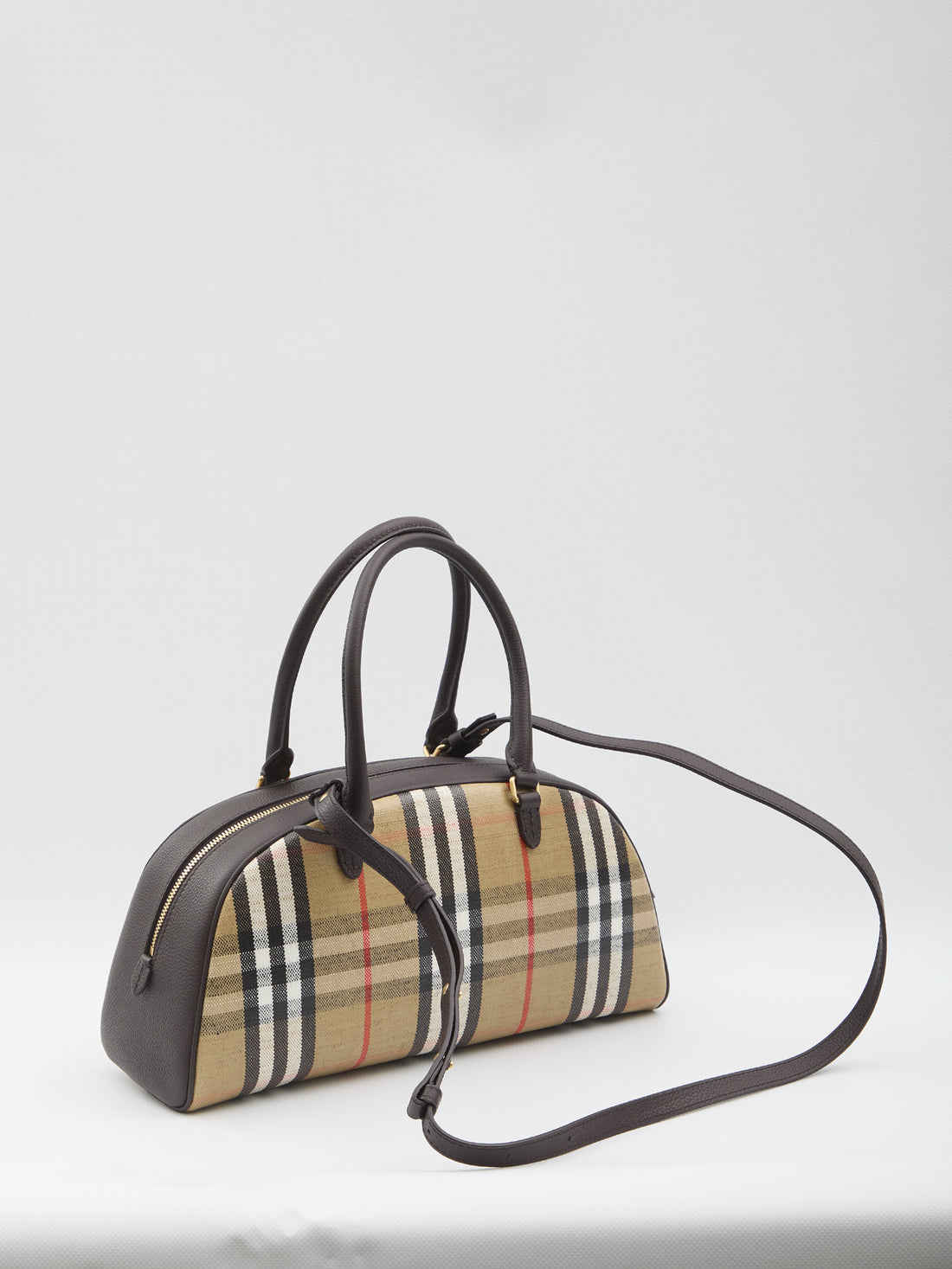 BURBERRY OS highlands bowling bag
