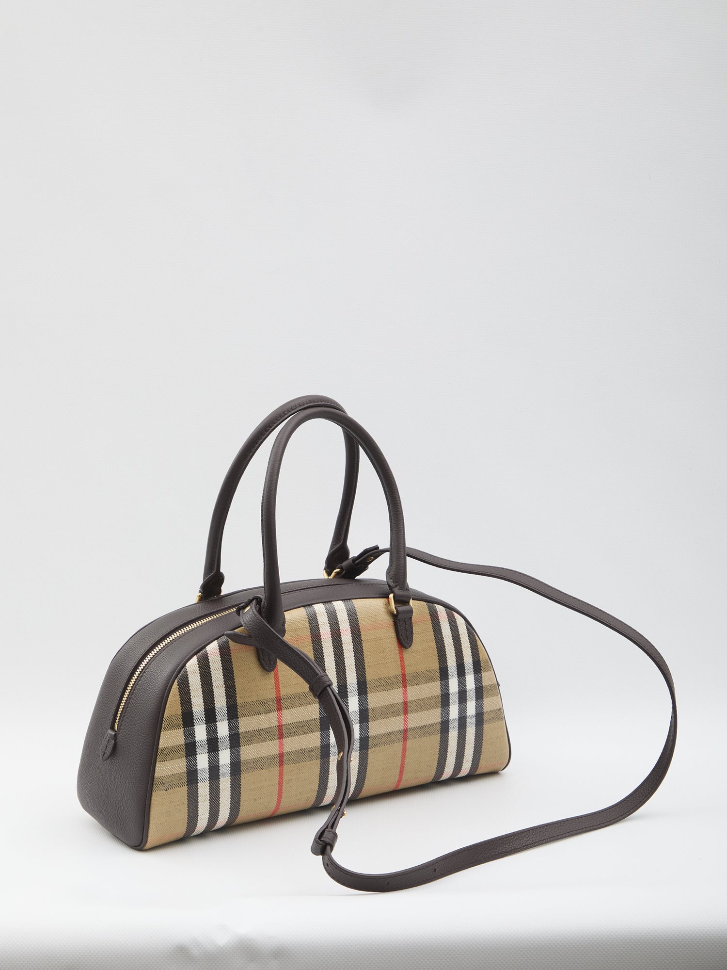 BURBERRY OS highlands bowling bag