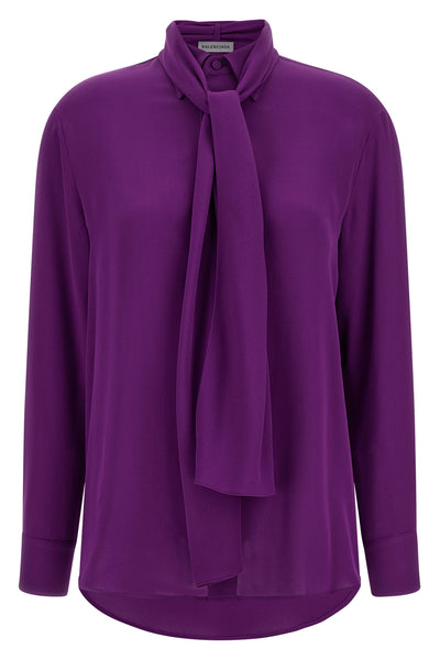 silk georgette shirt