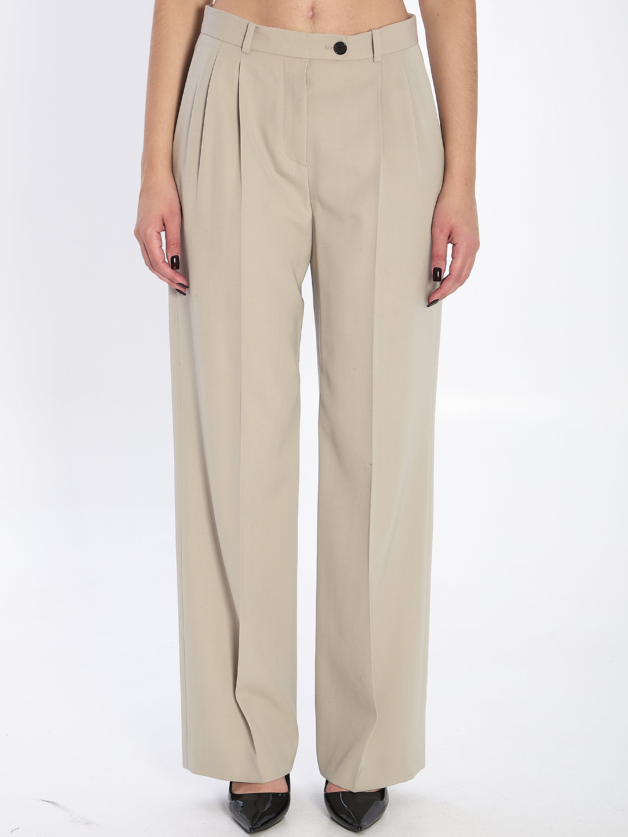 THE ROW 02 virgil trousers in virgin wool