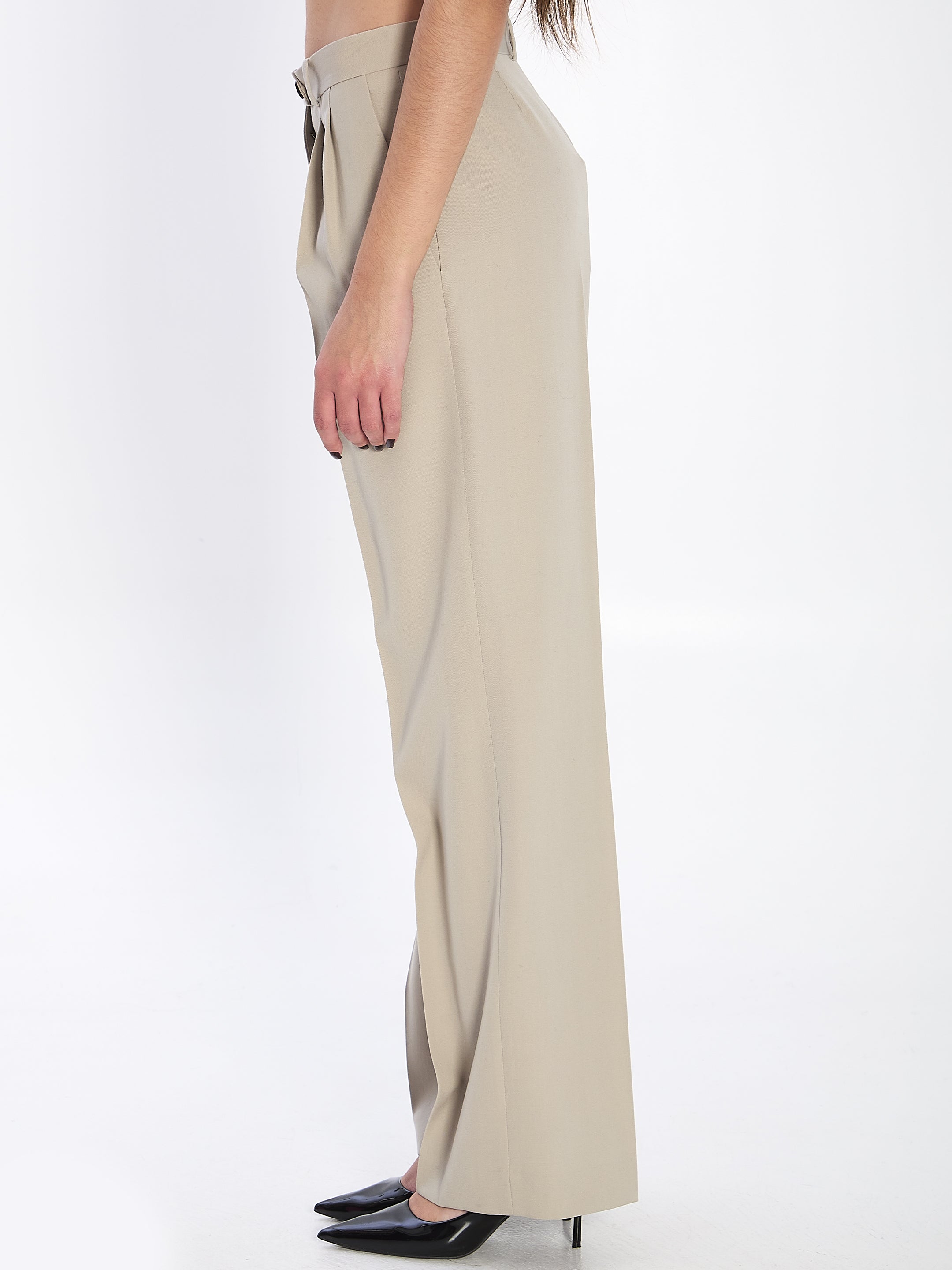 THE ROW 02 virgil trousers in virgin wool