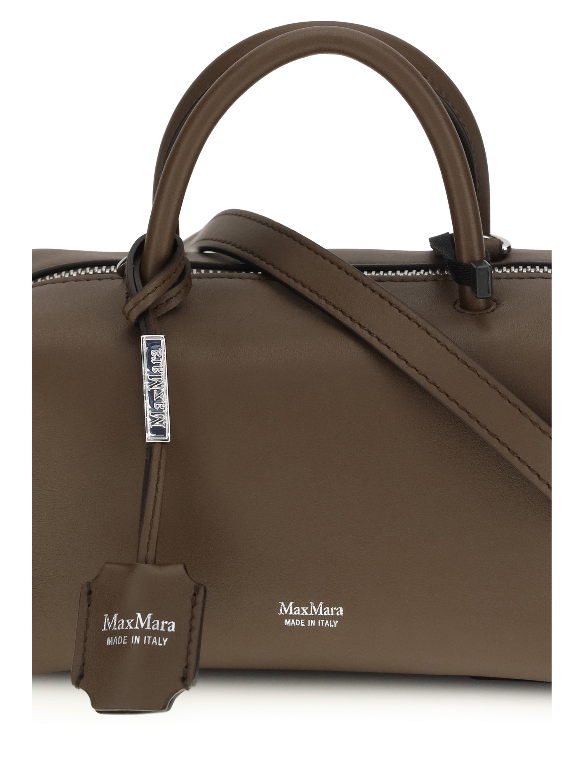 MAX MARA OS holdalls leather handbag