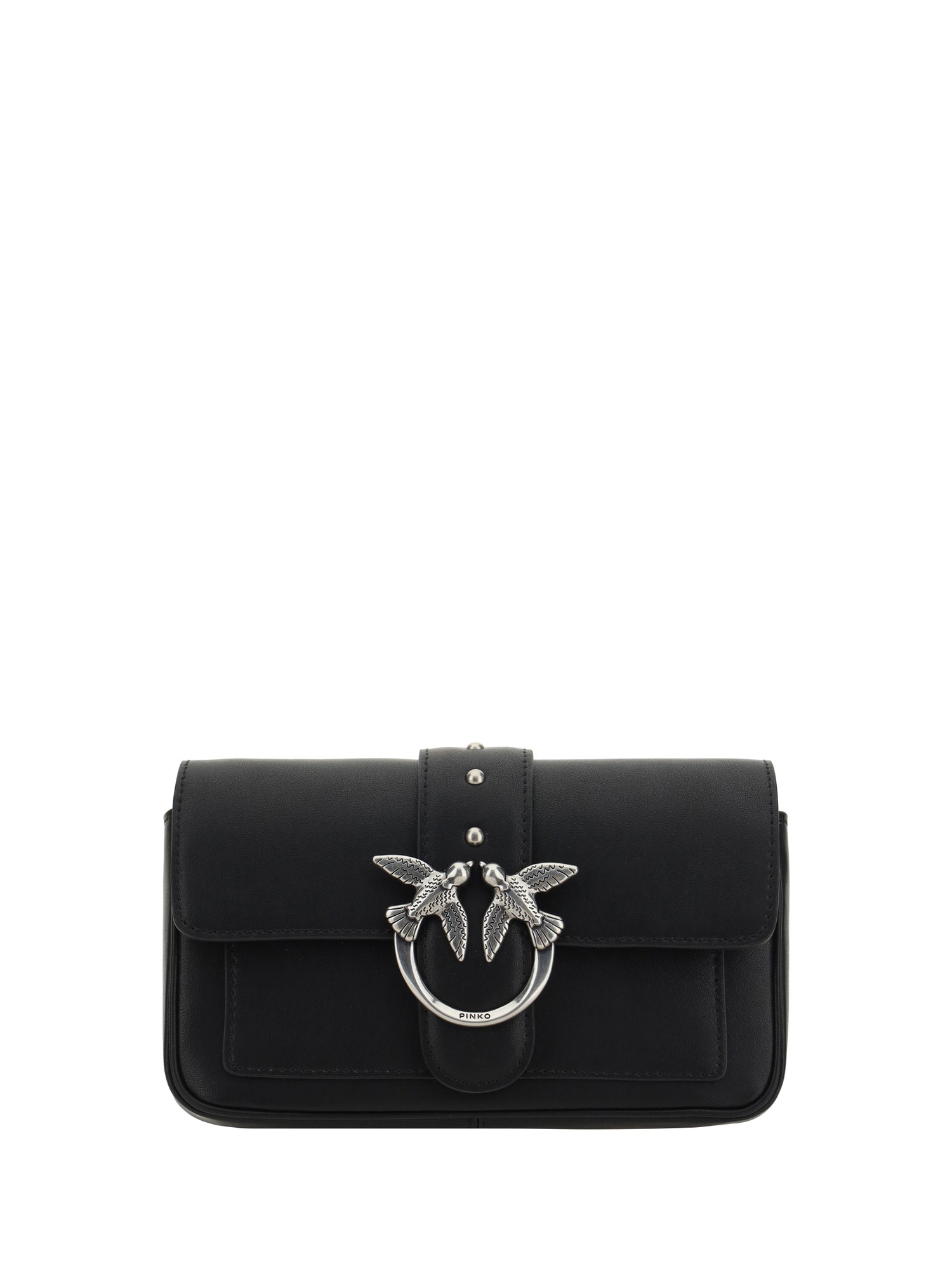 PINKO OS love one shoulder bag