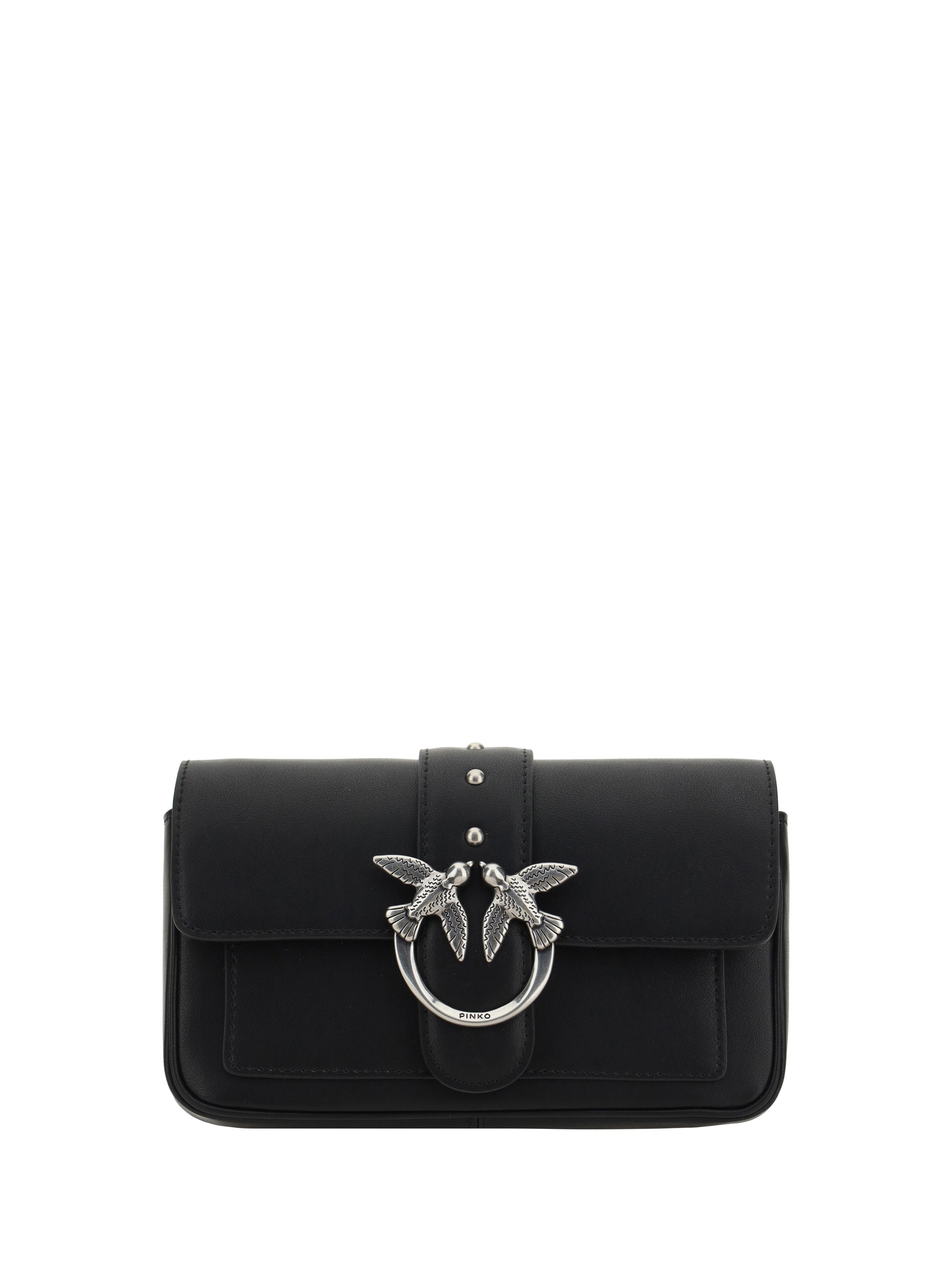 PINKO OS love one shoulder bag
