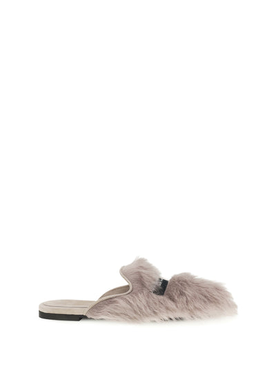 sheepskin mules