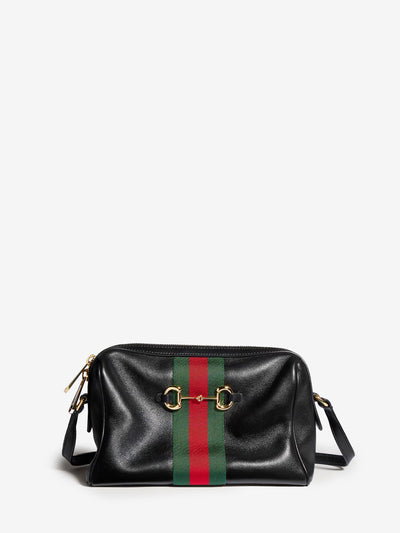 small horsebit web camera bag