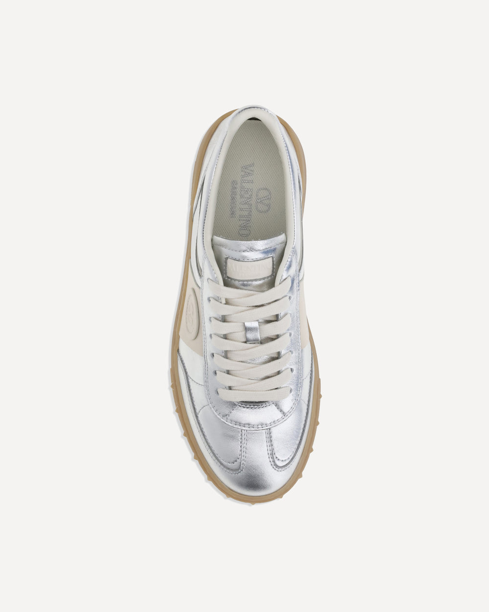 laminated leather upvillage sneakers