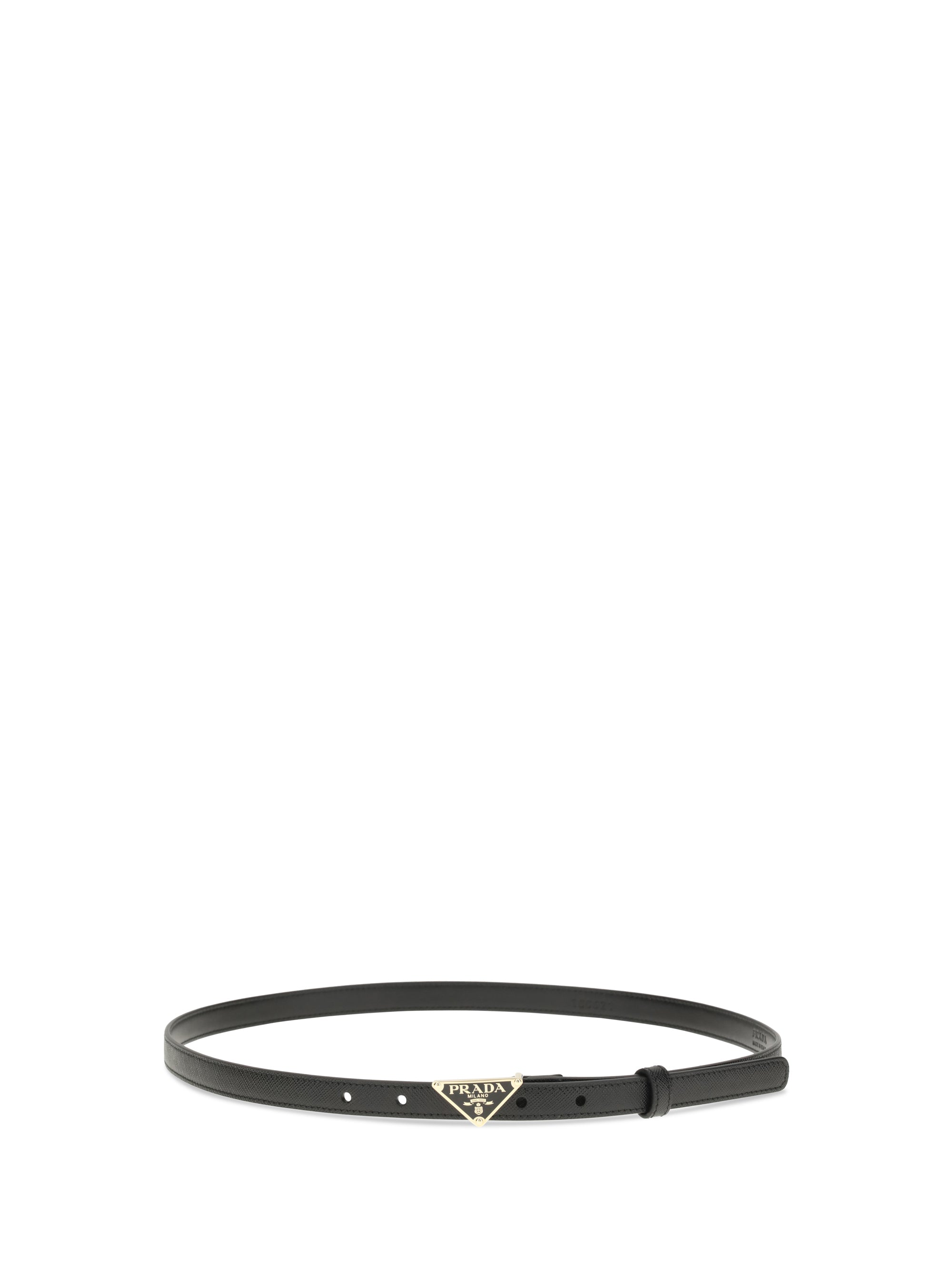 PRADA 85 leather belt