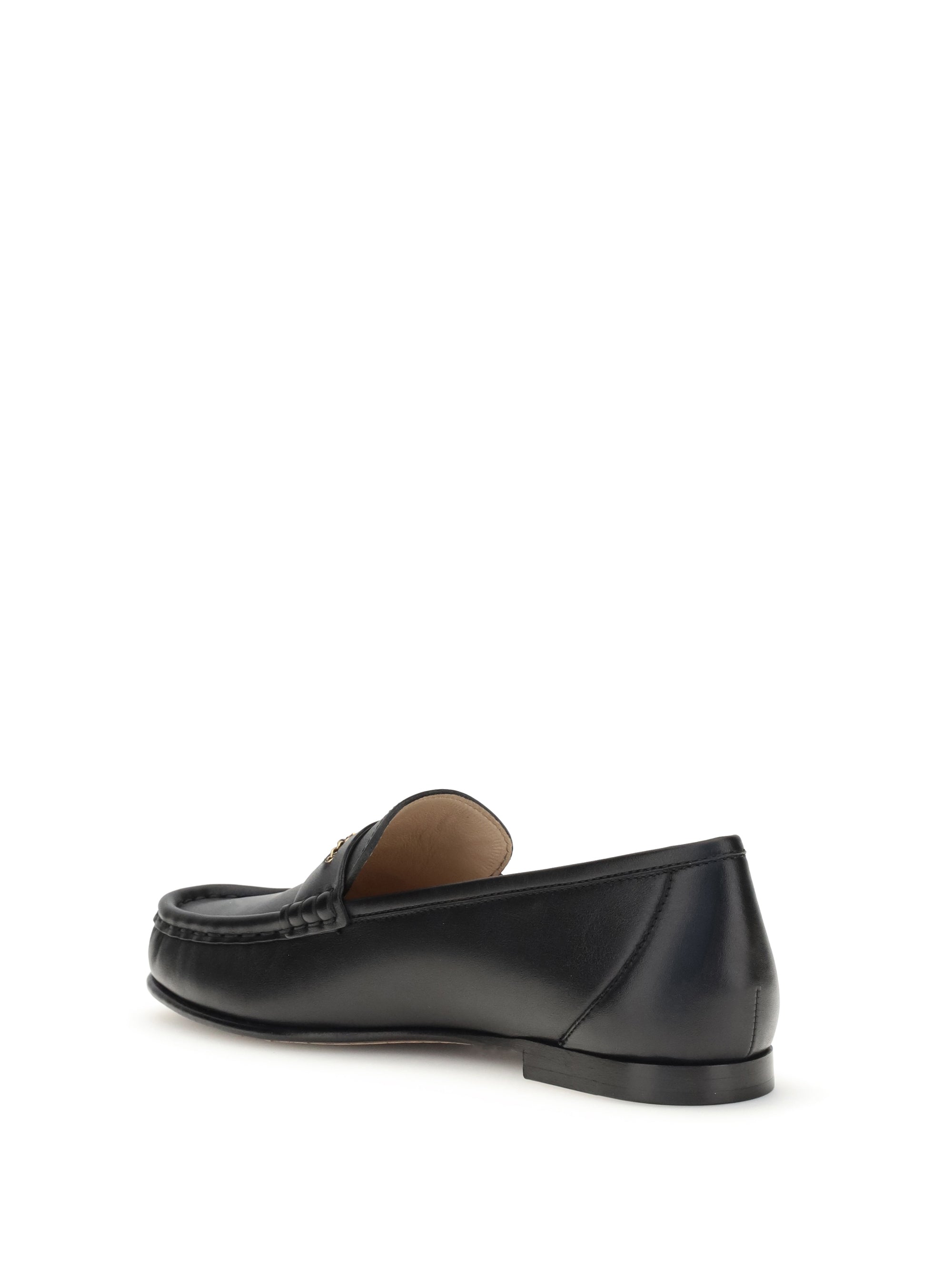 leather loafers