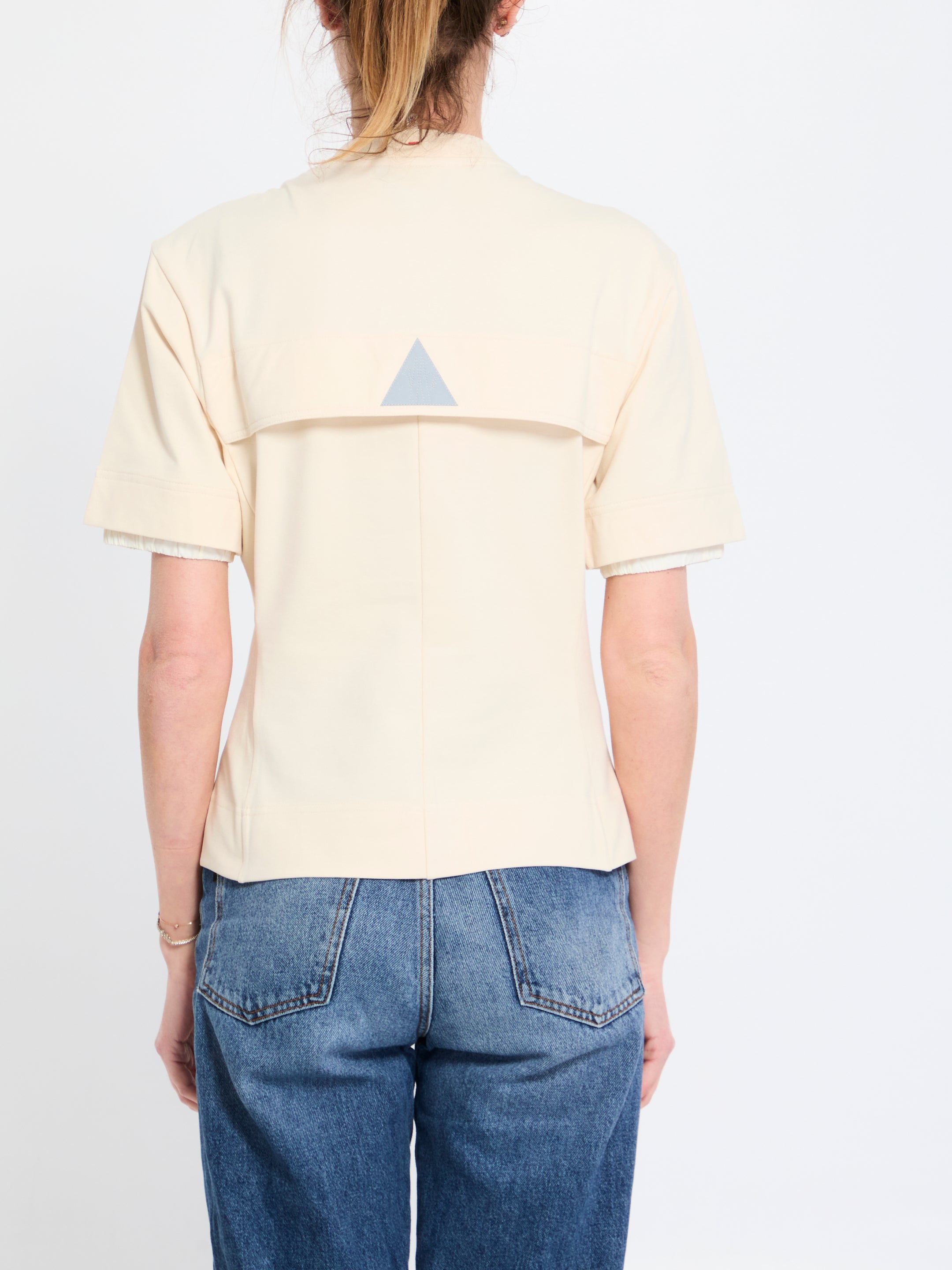 MONCLER GRENOBLE M stretch cotton t-shirt