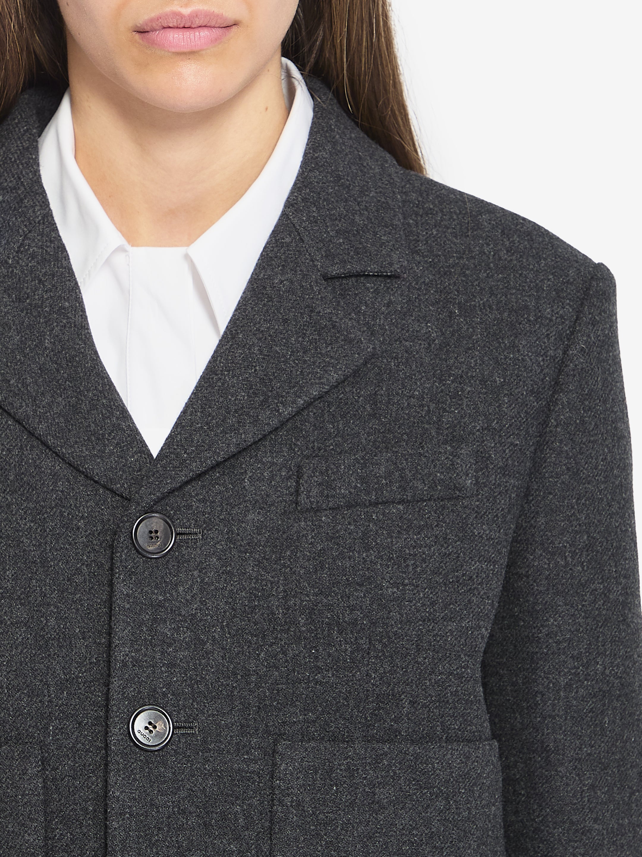 GUCCI 42 wool jacket