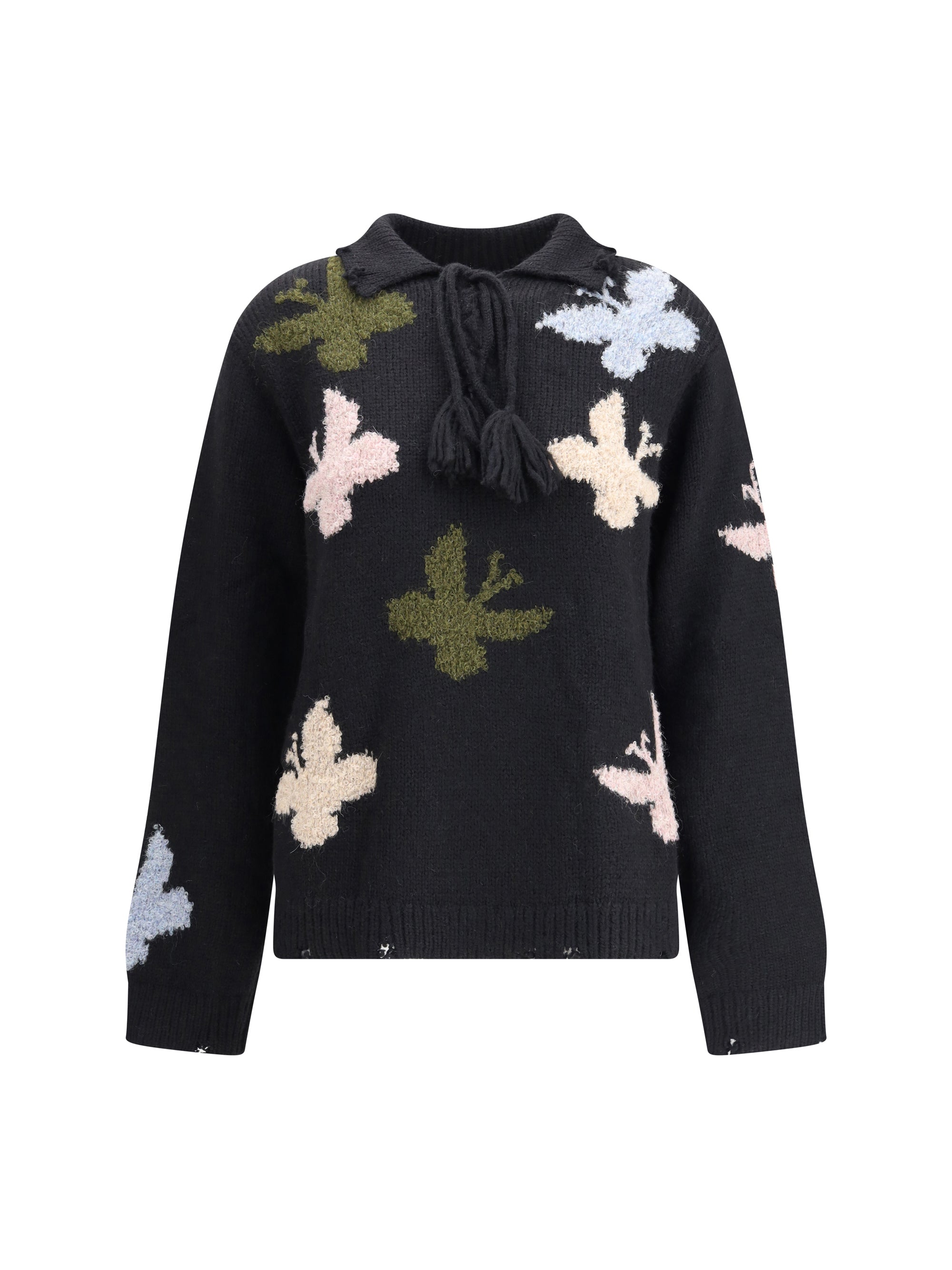 BAZISZT M bowrain sweater