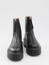THE ROW 36 zipped boots