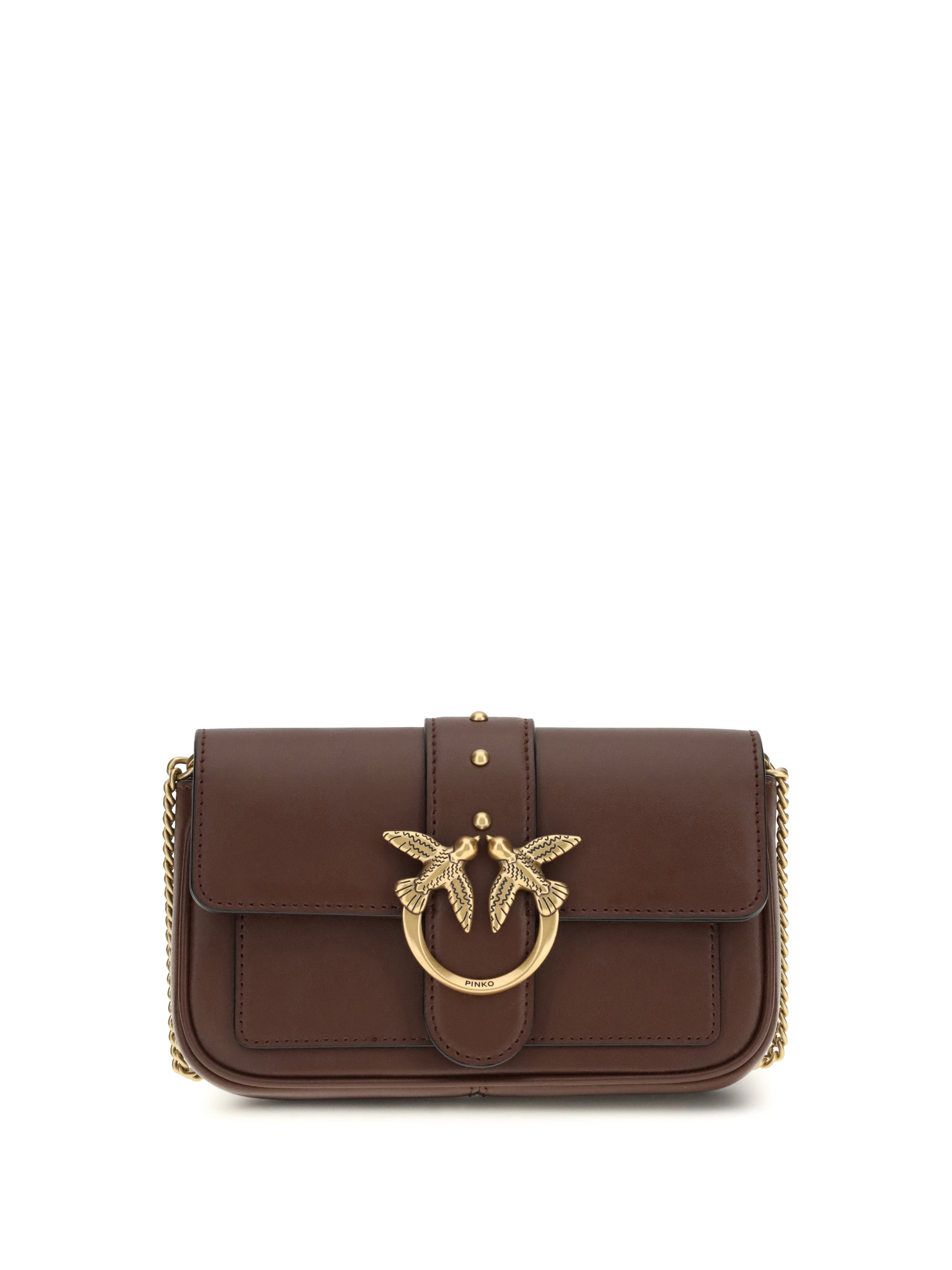 PINKO OS love one shoulder bag