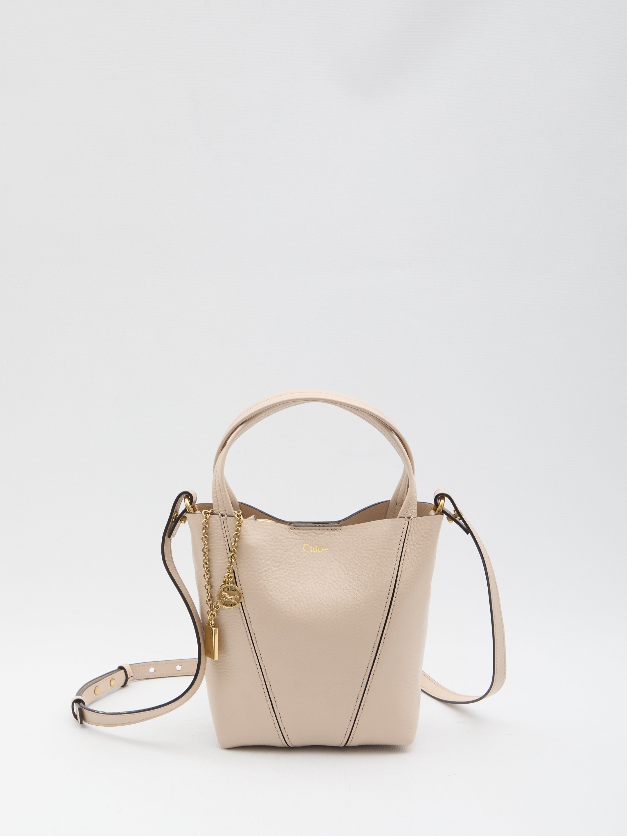 CHLOE OS chloé spin tote bag small