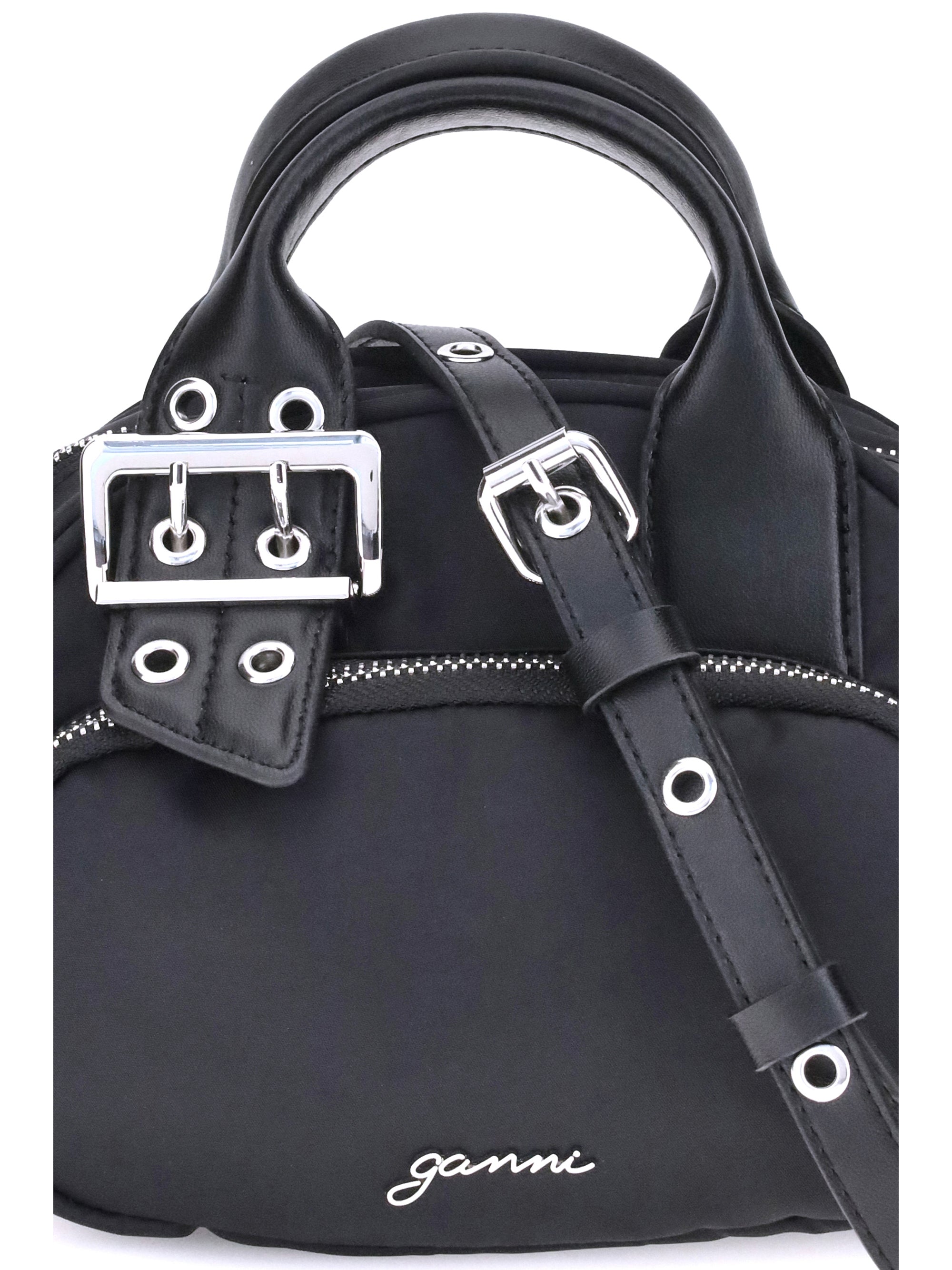 GANNI OS polochon mini handbag