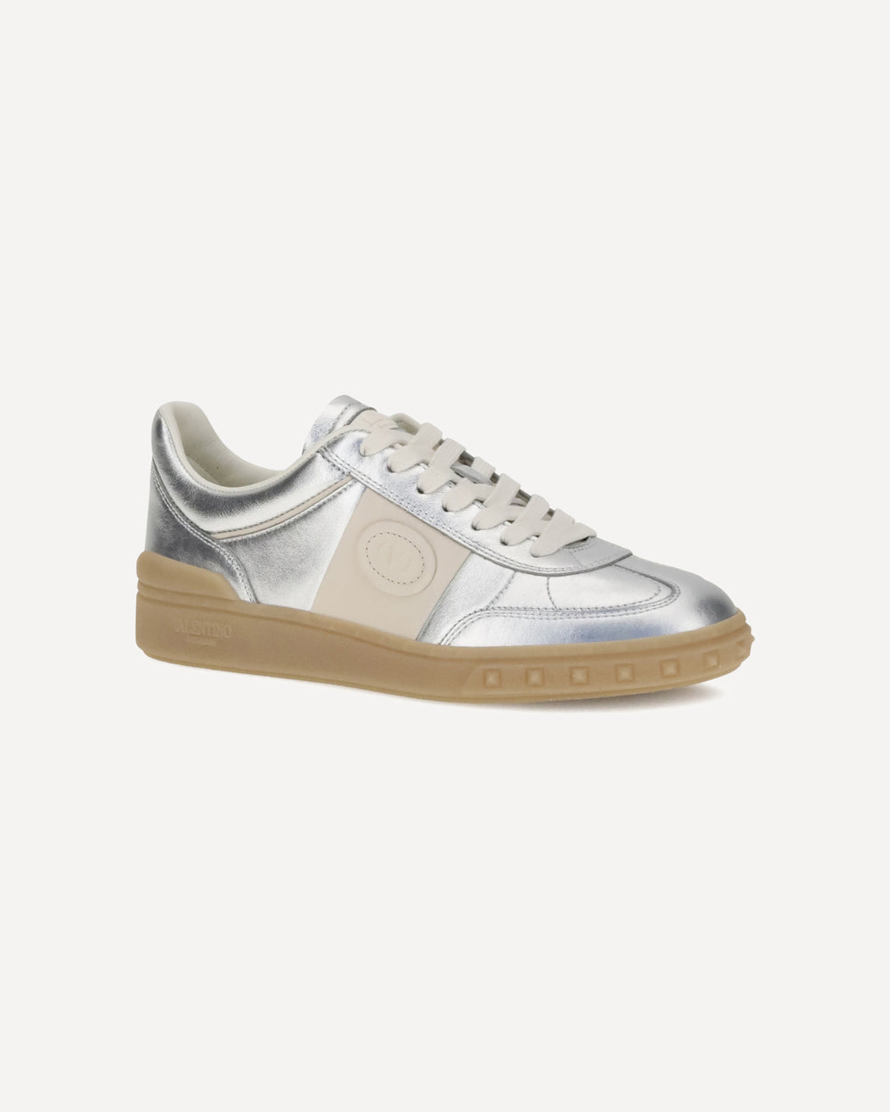 laminated leather upvillage sneakers