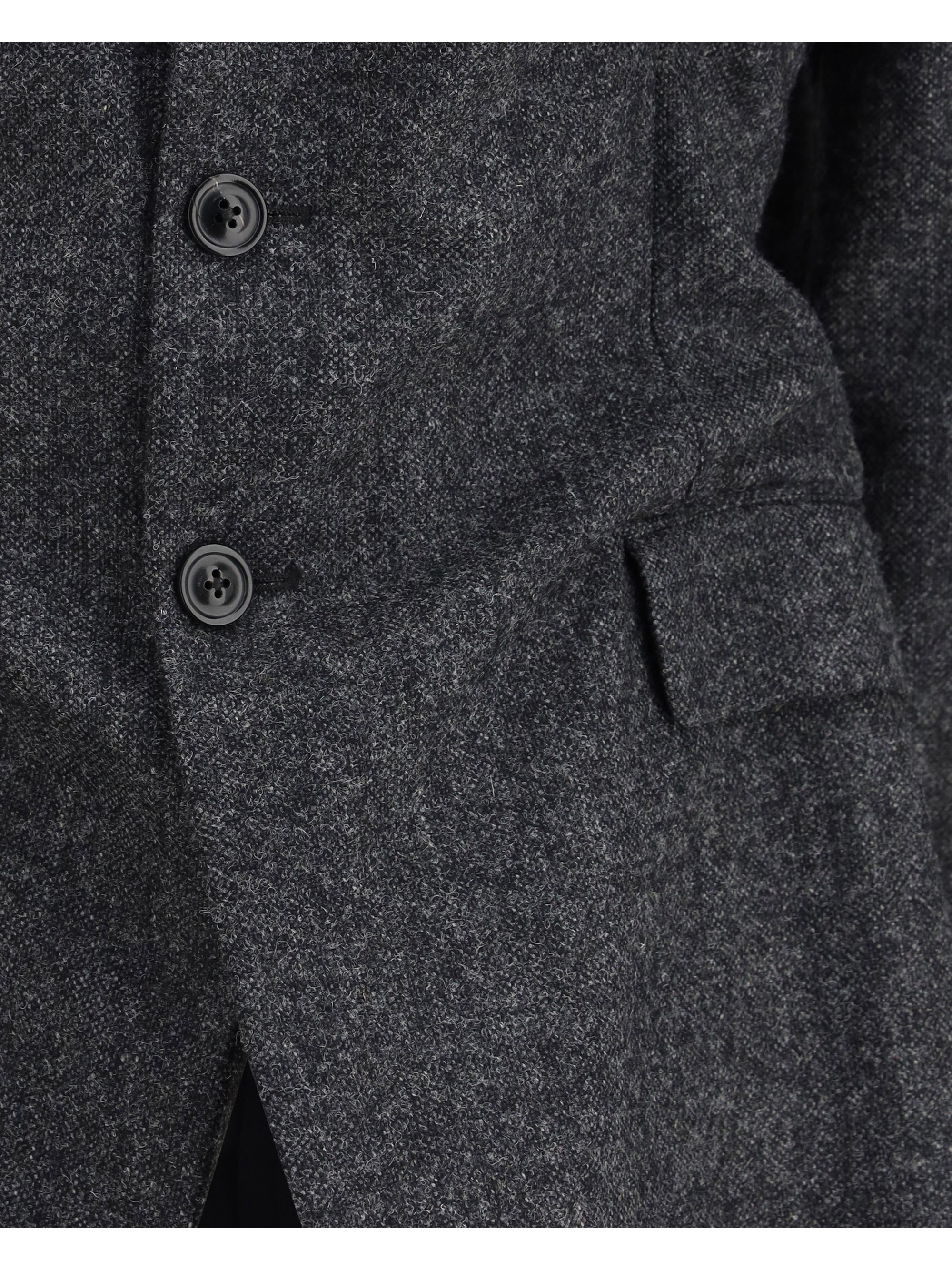 MARGIELA 40 three-button tweed jacket